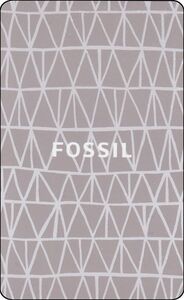 Geometric Fossil Pattern Gift Card: Geometric pattern (Fossil, Austria(Fossil) Col:AT-Fos-002