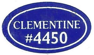 Fruit Sticker: Clementine #4450 (UnknownCol:UN-FR-00638 🍎
