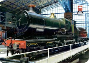 Pocket Calendar: British Steam Locomotive 3717 at Railway Museum ...