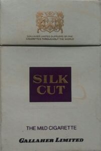 Cigarette Pack: Silk Cut The Mild Cigarette (Greece(Silk Cut The Mild  Cigarette) Col:GR-CT-4671 🚬