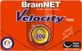 Functional Card: BrainNet Velocity 200 yellow (Internet Access ...
