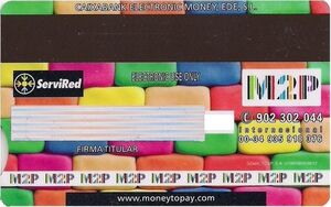 M2p Card Bank Card: MoneyToPay M2P (Caixabank, SpainCol:ES-VE-0427