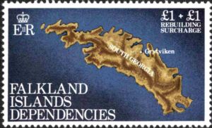 Map of South Georgia