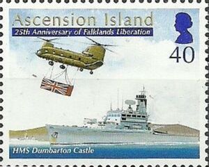 Boeing CH-47 Chinook, HMS Dumbarton Castle