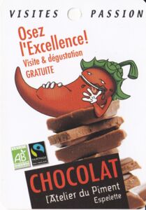 Functional Card L Atelier Du Piment Chocolat Advertising And