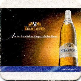 Sous-bock de bière: Kulmbacher (Kulmbacher Brauerei AG, Allemagne ...