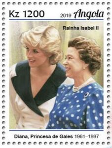 Princess Diana with Queen Elizabeth II