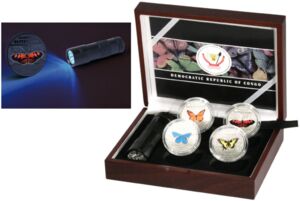 30 Francs (Magnificent Butterflies - Monarch Butterfly)