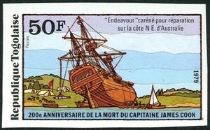 Repair of the « Endeavour »