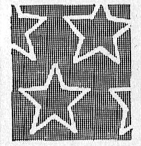 King George V wearing Imperial Crown of India - overprinted