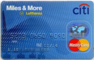 Citi. Miles & More - Lufthansa. Express card