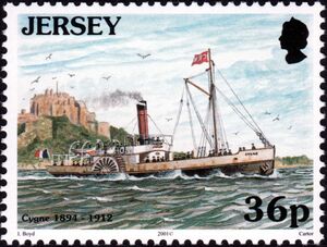 Paddle Steamer "Cygne" (1894-1912)