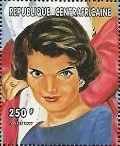 Stamp: Jacqueline Kennedy-Onassis (Central African Republic(Jackie