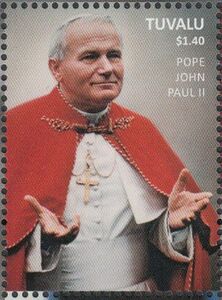 Stamp: Pope John Paul II (Tuvalu(Pope John Paul II, 1920-2005) Mi:TV