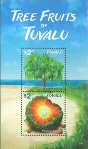 Fala (Pandanus tectorius) souvenir sheet