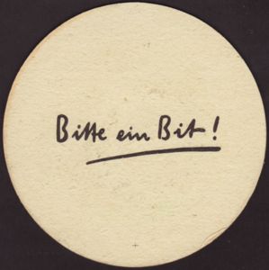Beer Coaster: Bitburger (Bitburger Brauerei, Germany, Federal ...