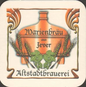 Bolachas para Chopp: Marienbräu (Altstadtbrauerei Marienbräu Jever ...