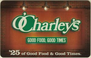 Tarjeta Regalo: O'Charley's Logo (O'Charley's, Estados Unidos de ...