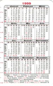 Calendario de Bolsillo: Motorgeräte Gerhard Streif - Steamtrain