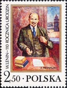 Lenin in Krakow by Zbigniew Pronaszko (1885-1958)