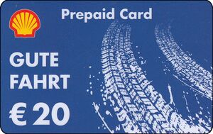 Gift Card: Gute Fahrt (Shell, Germany, Federal Republic(Claims new