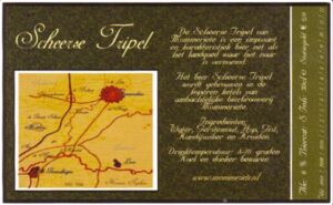 Drink Label: Scheerse Tripel (Mommeriete Brouwerij, NetherlandsCol:NL