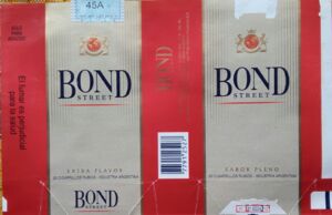 cigarette bond Cigarette Pack: Bond (ArgentinaCol:AR-CT-0271 🚬