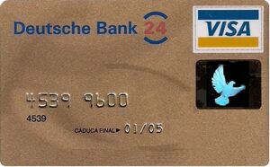 Bank Card: Deutsche Bank 24 (Deutsche Bank, SpainCol:ES-VI-0867