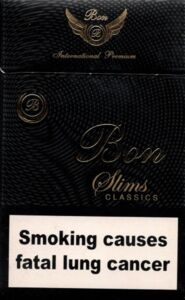 Cigarette Pack: Bon Slims Classics (Greece(Bon) Col:GR-CT-5420 🚬