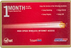 1 Month High Speed Wireless Internet Access