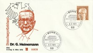 Briefmarken Berlin 1970-1973 – Dauerserie Gustav Heinemann, Mi.Nr. 359-370, 393-396, 427-433, Postfrisch