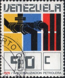 Sello: Valve in Oil Pipeline (Venezuela(Nationalization of the Oil ...