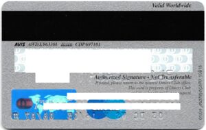 Bank Card: Diners Club (Diners Club International, SlovakiaCol:SK-DC-0004