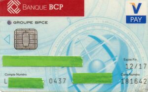Bank Card: Banque BCP (BANQUE BCP (GROUPE BPCE), LuxembourgCol:LU-VP-0001