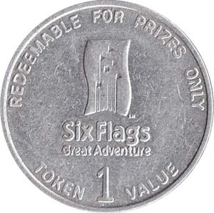 Token: Six Flags - Great Adventure (United States of America(Family