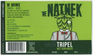 Drink Label Natnek Tripel Muifelbrouwerij NetherlandsCol NL BEER 014839 drink-label-natnek-tripel-muifelbrouwerij-netherlandscol-nl-beer-014839