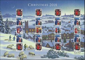 Christmas 2018 Collectors' Sheet