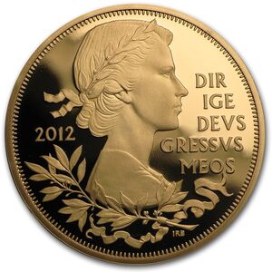 5 Pounds (The Queen's Diamond Jubilee - Gold)