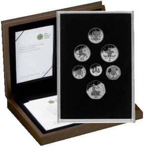 1 Penny (Crowned Portculllis - Platinum edition)