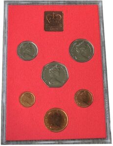 Various Pounds (Proof set 1973)