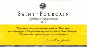 Drink Label SaintPourçain AOC JeanMarc Josselin 2014 (Union Des