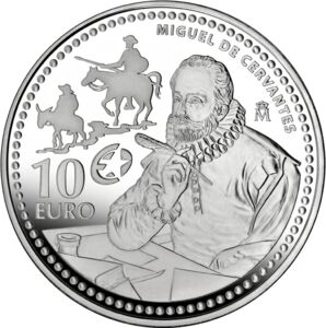10 Euro (Europa Program - Miguel de Cervantes Saavedra)