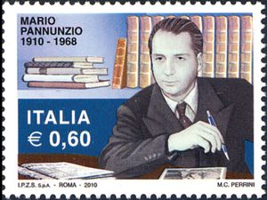 Stamp Mario Pannunzio (Italy) MiIT 3364,SnIT 2987,YtIT 3125,SgIT