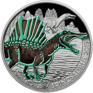 3 Euro (Supersaurs - Spinosaurus Aegyptus)