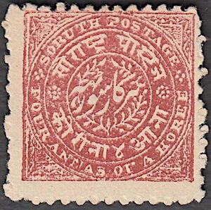 Ornament of the country name in oval or in circle