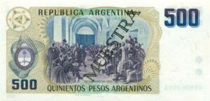 500 Pesos Argentinos