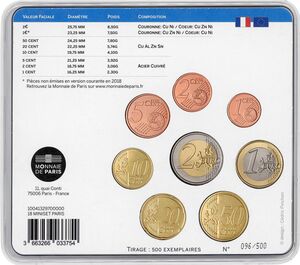 Various Euro (Set 2018)