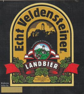 Drink Label: Echt Veldensteiner Landbier (Kaiser Bräu GmbH & Co. KG ...