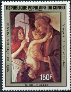 Madonna (Virgin, Child and St. John ) by Botticelli