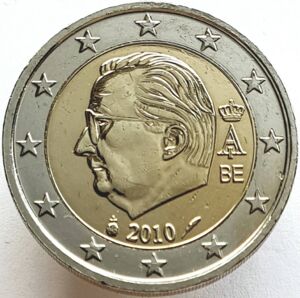 Pièce De 2 Euros Belgique 2011 - Roi Albert II - Occasion, Fonctionnelle